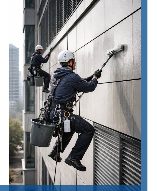 Мойка вентилируемого фасада в Горном-Алтайске от 259 р. | ВЫСОТНИК-Грн