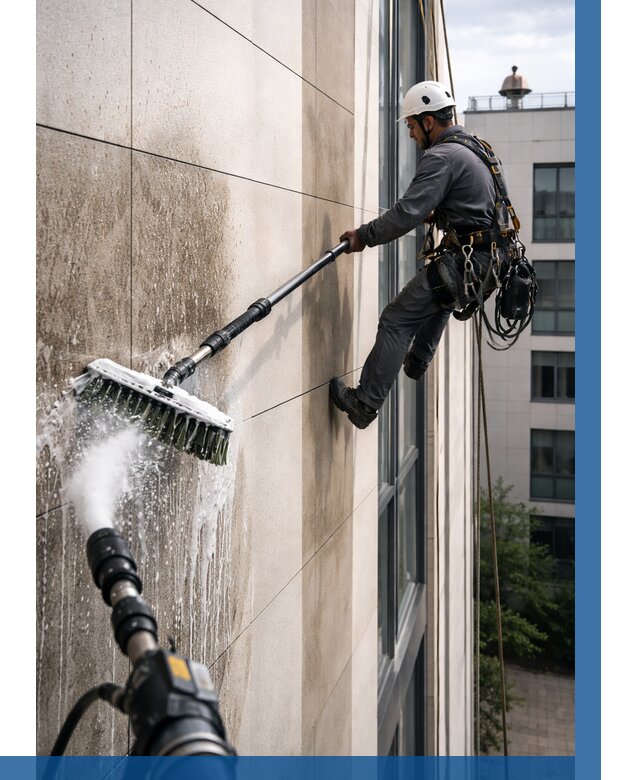 Мойка фасада из керамогранита в Горном-Алтайске от 311 р. | ВЫСОТНИК-Грн