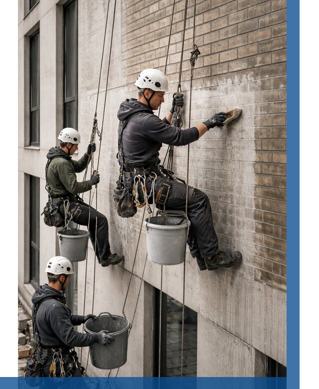 Удаление высолов с фасада в Горном-Алтайске от 259 р. | ВЫСОТНИК-Грн