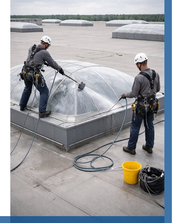 Мойка зенитных фонарей в Горном-Алтайске, заказать от 4666 р. | ВЫСОТНИК-Грн