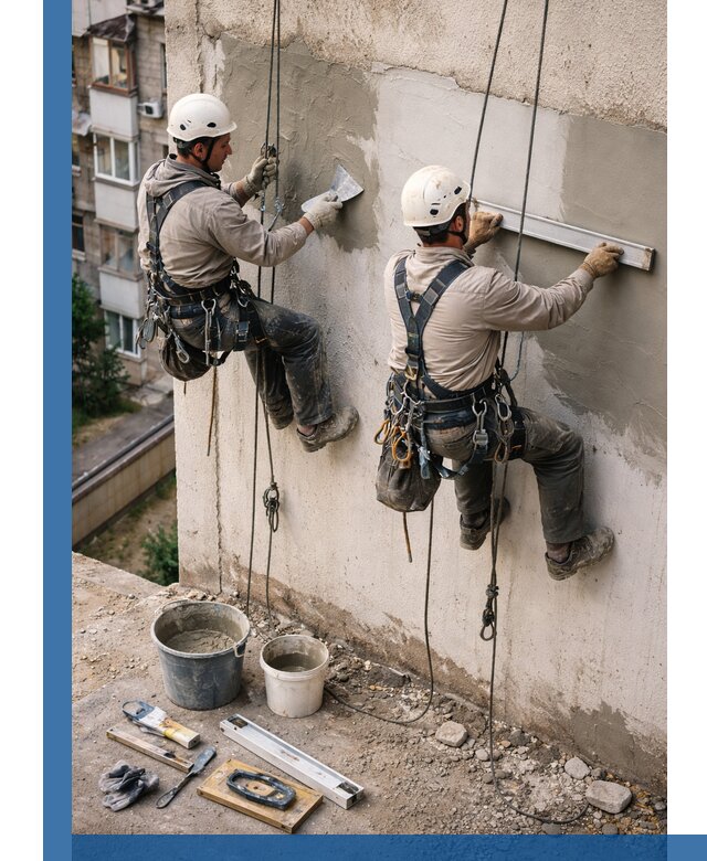 Комплексный ремонт штукатурного фасада с гарантией в Горном-Алтайске