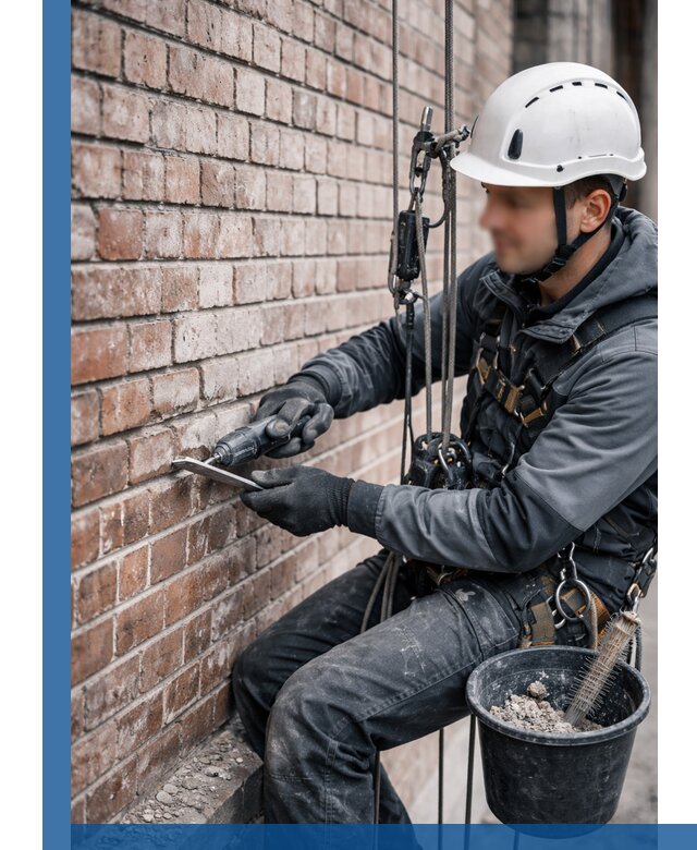 Расшивка кирпичных швов фасадов и стен, ремонт в Горном-Алтайске