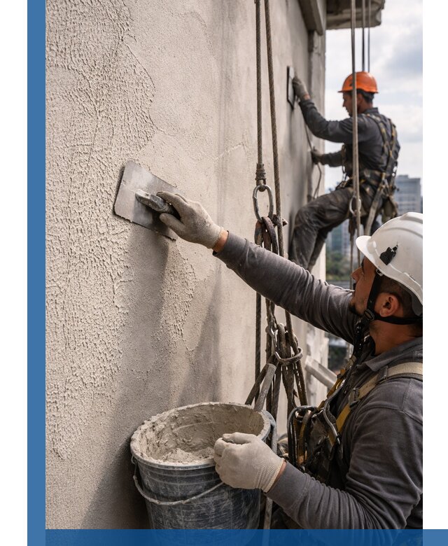 Декоративная штукатурка фасада с утеплением и защитой в Горном-Алтайске