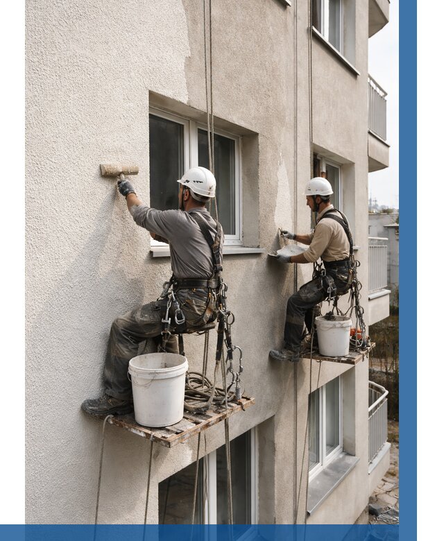 Нанесение короеда на фасад в Горном-Алтайске от 467 р. | ВЫСОТНИК-Грн