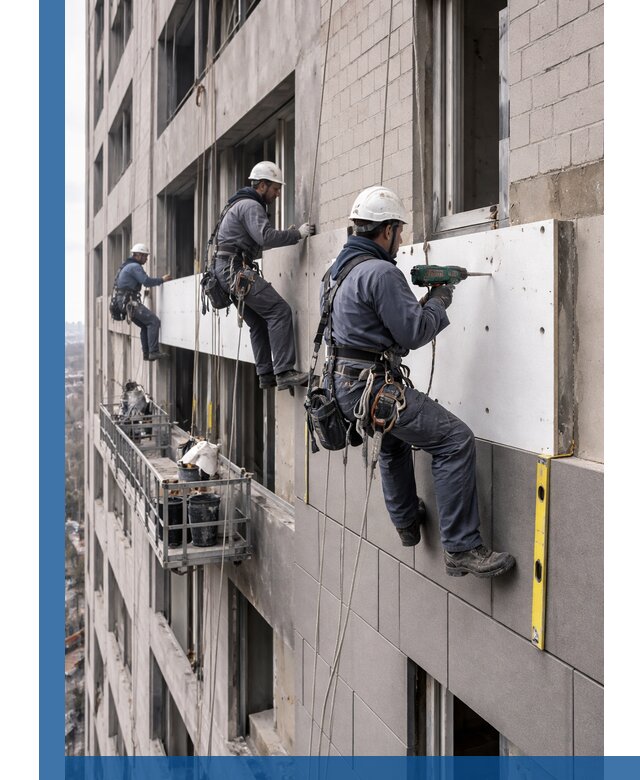 Монтаж фасадных термопанелей высокого качества в Горном-Алтайске