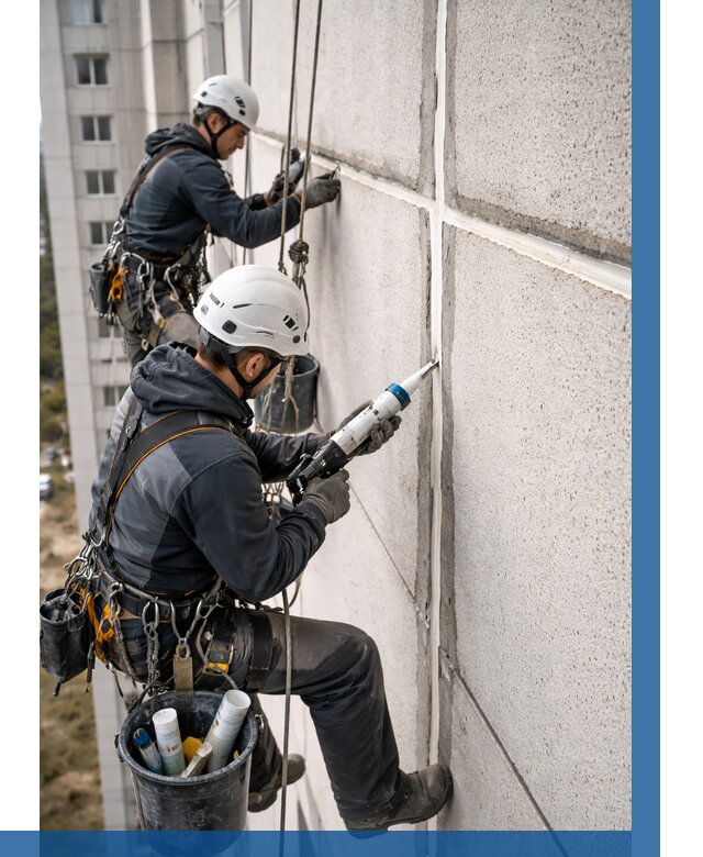Герметизация межпанельных швов в Горном-Алтайске от 726 р. | ВЫСОТНИК-Грн