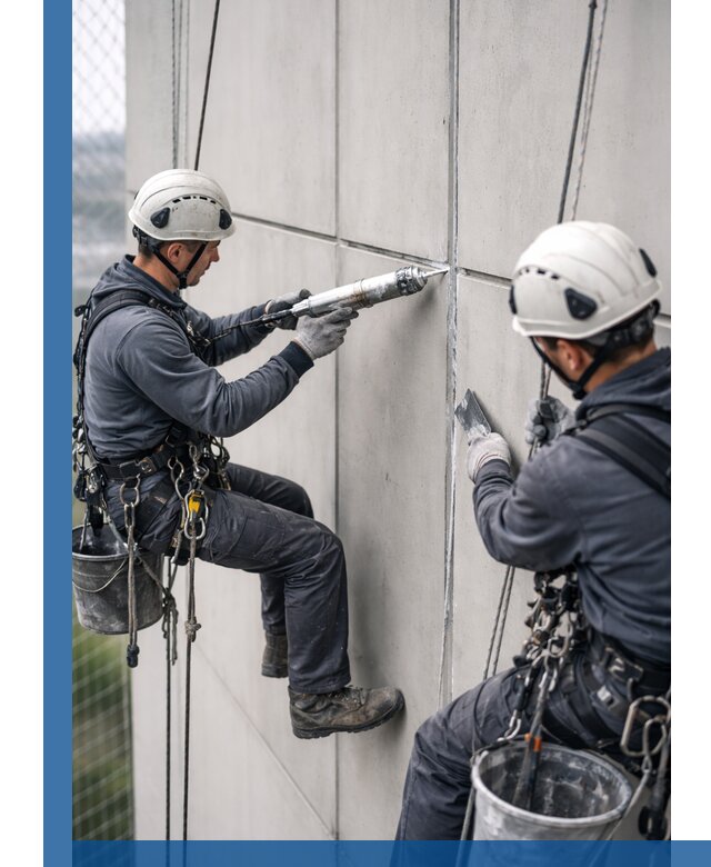 Первичная герметизация швов фасадов и кровель в Горном-Алтайске