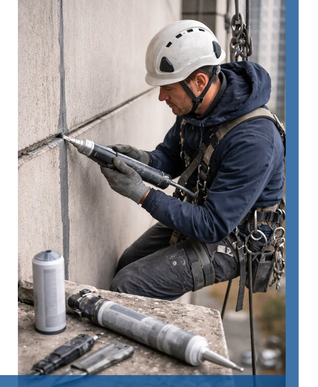 Вторичная герметизация швов в Горном-Алтайске от 467 р. | ВЫСОТНИК-Грн