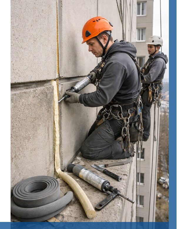 Теплый шов межпанельные швы в Горном-Алтайске от 726 р. | ВЫСОТНИК-Грн