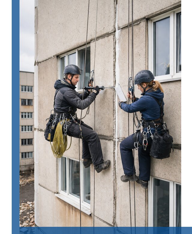 Герметизация межпанельных швов тёплым швом в Горном-Алтайске