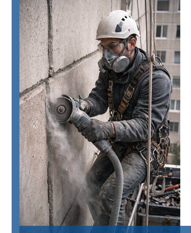 Штробление межпанельных швов в Горном-Алтайске качественно и быстро