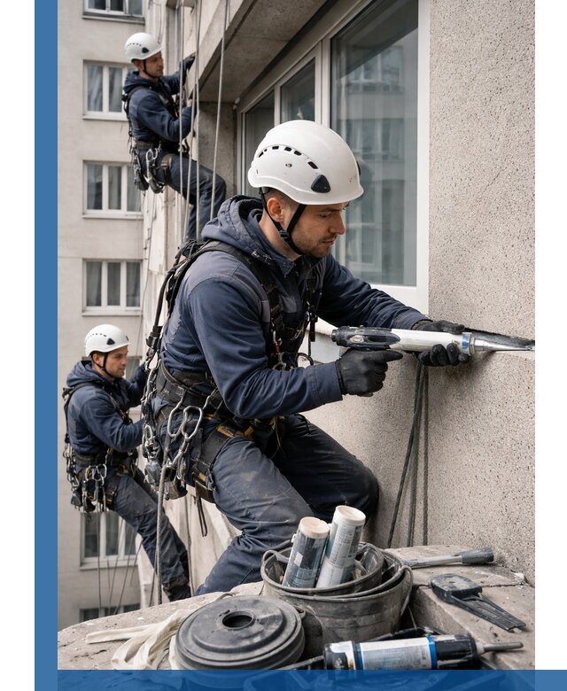 Герметизация швов лоджии в Горном-Алтайске профессионально и надежно