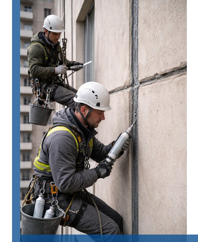 Герметизация деформационных швов фасада в Горном-Алтайске качественно