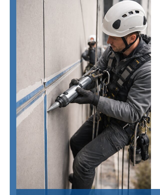 Герметизация стыков фасадных панелей в Горном-Алтайске качественно и быстро