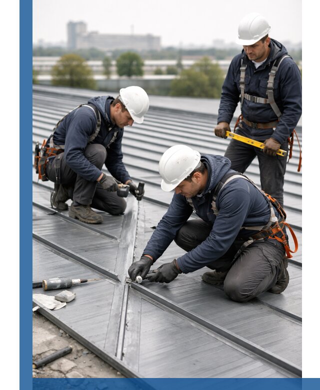 Ремонт фальцевой кровли в Горном-Алтайске срочно и качественно