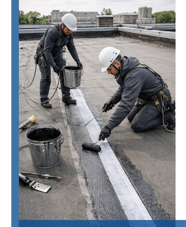 Гидроизоляция кровли мастикой в Горном-Алтайске надежная защита