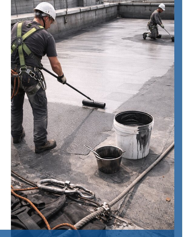 Гидроизоляция кровли жидкой резиной в Горном-Алтайске от 518 р. | ВЫСОТНИК-Грн