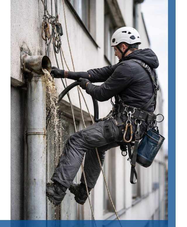 Прочистка водосточных труб в Горном-Алтайске от 3629 р. | ВЫСОТНИК-Грн