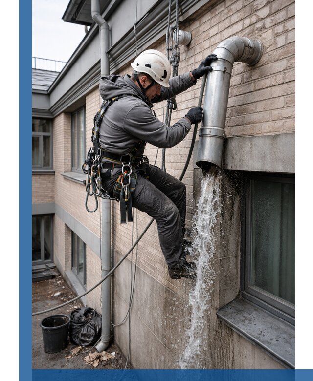 Профессиональная прочистка водосточных труб в Горном-Алтайске с гарантией