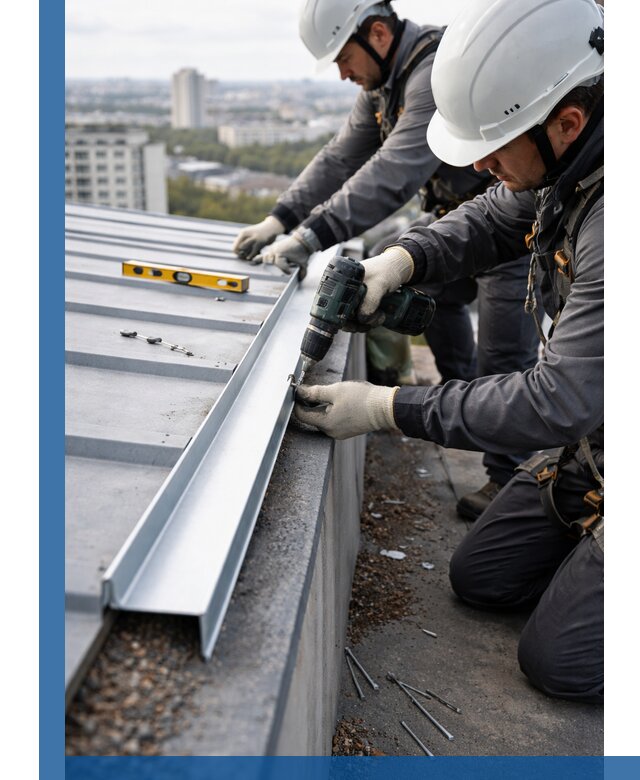 Монтаж капельника на кровле в Горном-Алтайске с гарантией качества