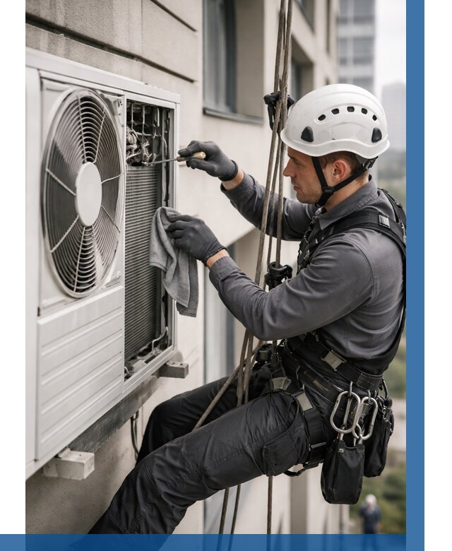 Обслуживание внешнего блока кондиционера в Горном-Алтайске от 2799 р.ВЫСОТНИК-Грн