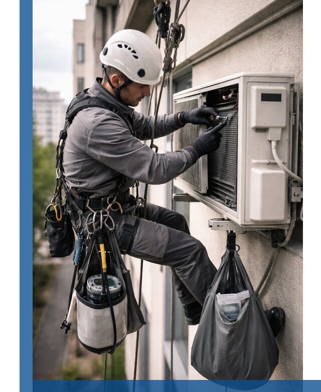 Обслуживание внешнего блока кондиционера в Горном-Алтайске профессионально