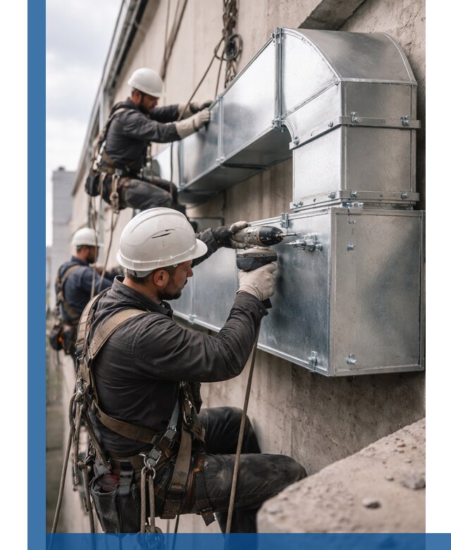 Профессиональный монтаж вентиляционных коробов в Горном-Алтайске под ключ