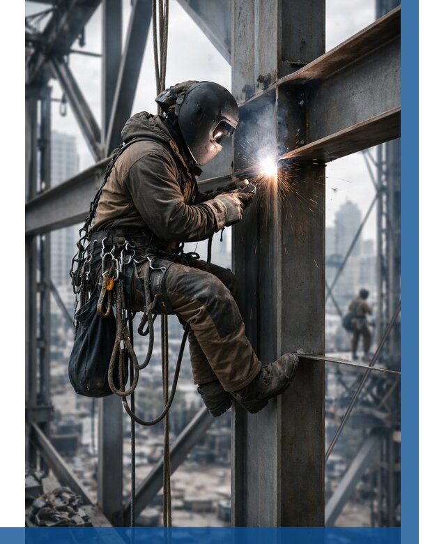 Высотные сварочные работы в Горном-Алтайске от 3629 р. | ВЫСОТНИК-Грн