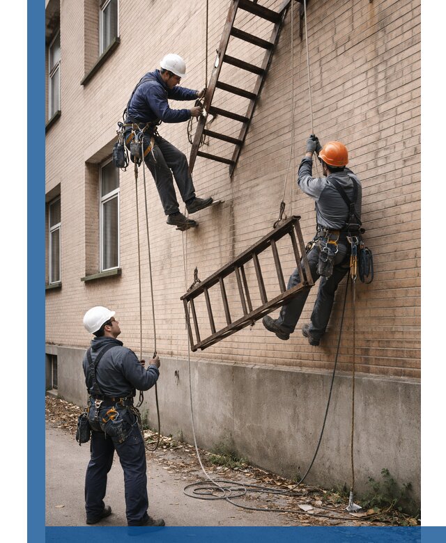 Демонтаж пожарной лестницы в Горном-Алтайске быстро и безопасно