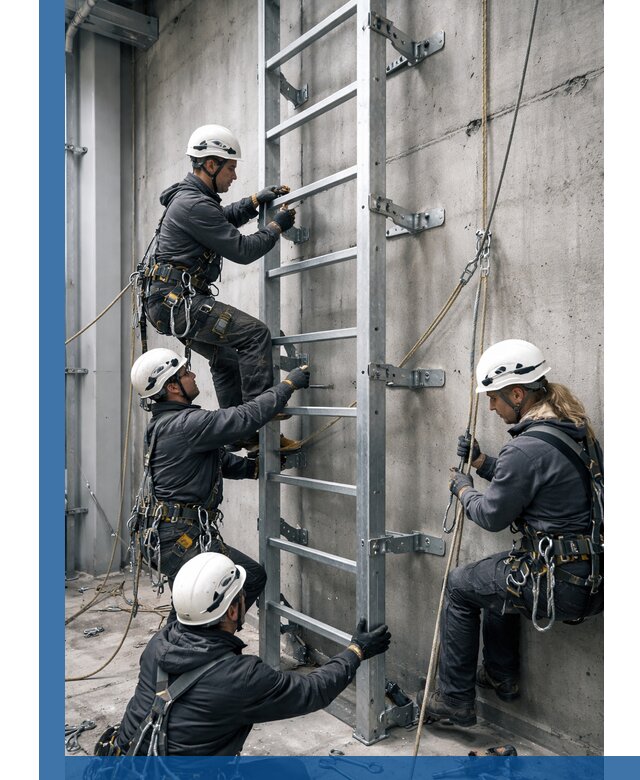 Монтаж металлических лестниц в Горном-Алтайске под ключ со гарантией
