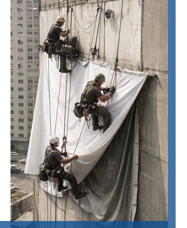 Замена баннерного полотна в Горном-Алтайске от 6739 р. | ВЫСОТНИК-Грн—заказать