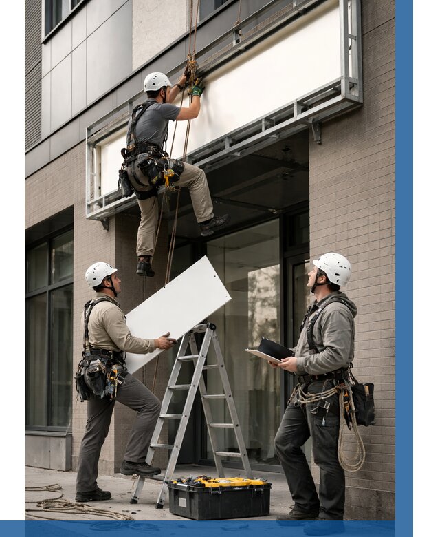 Монтаж светового короба в Горном-Алтайске от 6739 р. | ВЫСОТНИК-Грн