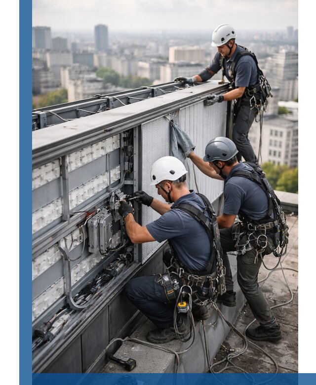 Профессиональное обслуживание крышной рекламы в Горном-Алтайске под ключ