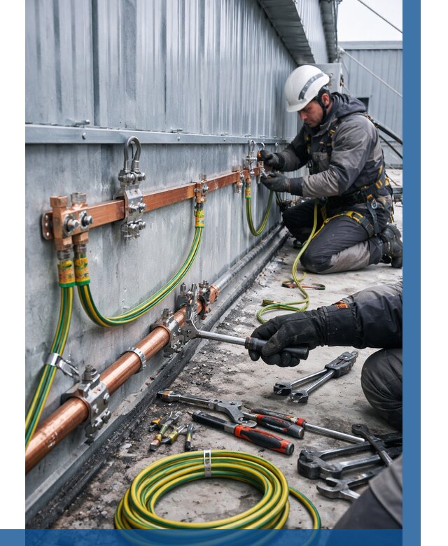 Монтаж заземления здания в Горном-Алтайске от 25920 р. | ВЫСОТНИК-Грн