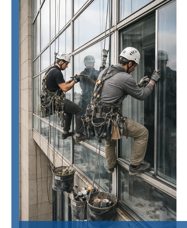 Ремонт витражных конструкций и фасадного остекления в Горном-Алтайске