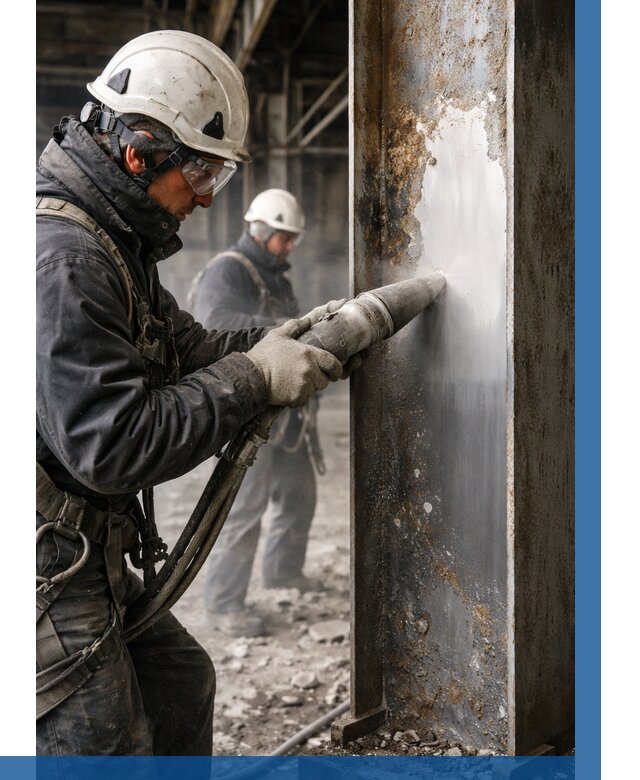 Удаление старой краски с металла в Горном-Алтайске от 467 р. | ВЫСОТНИК-Грн