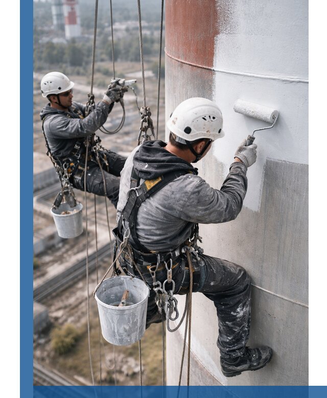 Покраска дымовых труб в Горном-Алтайске: антикоррозийная защита и восстановление