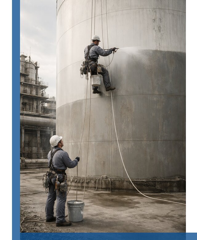 Покраска стальных резервуаров и емкостей в Горном-Алтайске профессионально