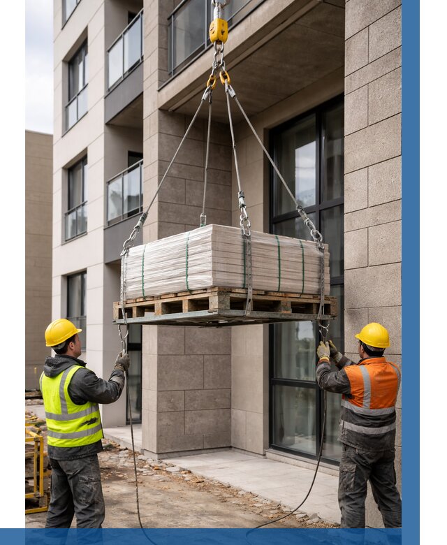 Подъем керамогранита на этаж в Горном-Алтайске от 3629 р. | ВЫСОТНИК-Грн