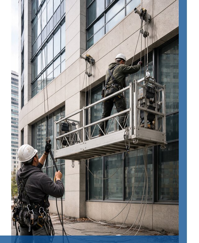 Монтаж и подъем фасадной люльки в Горном-Алтайске от 12442 р. | ВЫСОТНИК-Грн