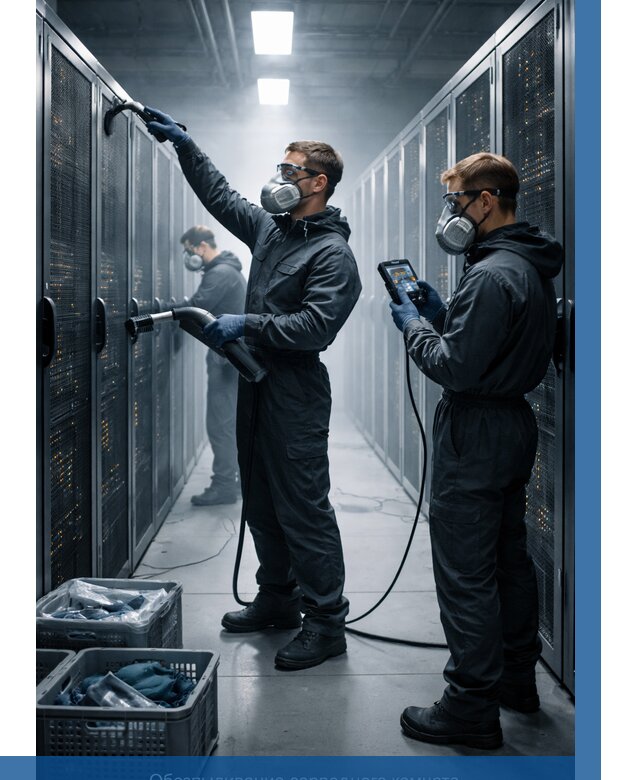 Обеспыливание серверной комнаты в Горном-Алтайске от 4666 р. | ВЫСОТНИК-Грн