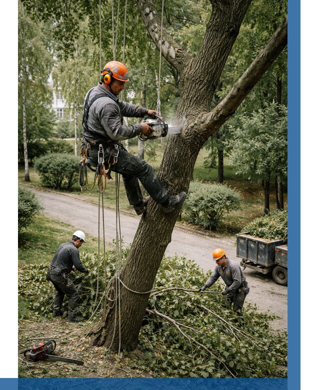 Кронирование деревьев в Горном-Алтайске от 6739 р. | ВЫСОТНИК-Грн