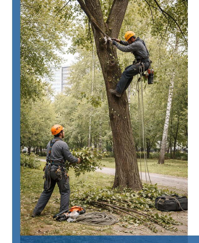 Санитарная обрезка деревьев в Горном-Алтайске, профессионально и безопасно