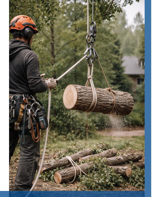 Валка деревьев частями в Горном-Алтайске от 7776 р. | ВЫСОТНИК-Грн